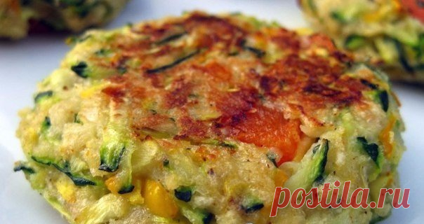 Куриные котлеты с морковью и кабачком / Интересный космос