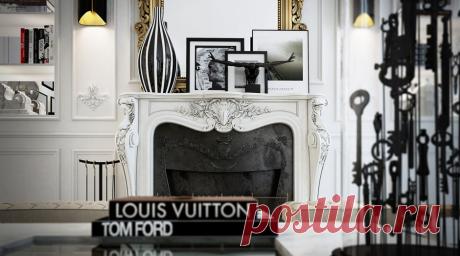 *Дизайн и декор* - 3D проект: Квартира в Сен-Жермен (Франция)