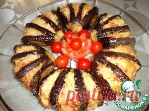 Баклажаны, начиненные фаршем и фенхелем - кулинарный рецепт