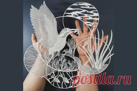 Шедевры, вырезанные из бумаги, от которых невозможно оторвать глаз | Strike | Яндекс Дзен