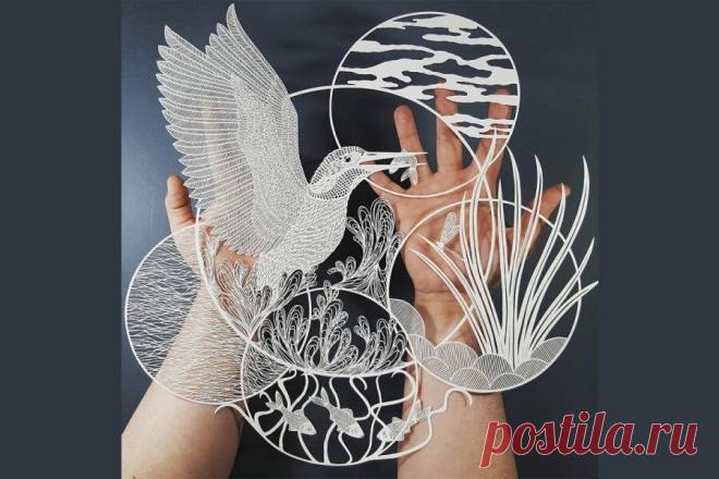 Шедевры, вырезанные из бумаги, от которых невозможно оторвать глаз | Strike | Яндекс Дзен