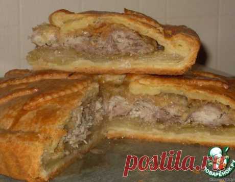 Пирог с мясом и картофелем – кулинарный рецепт