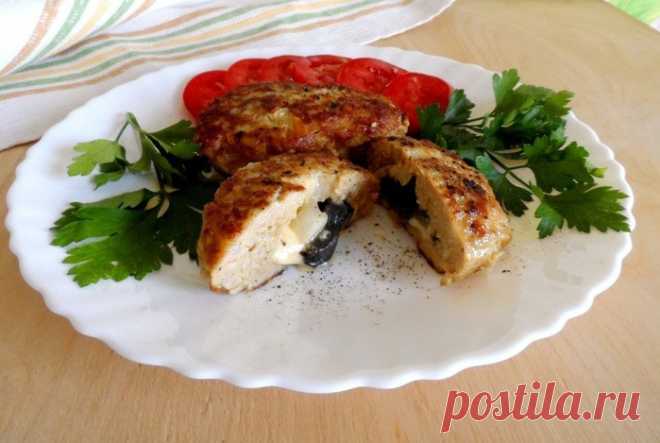 Мини-котлетки с начинкой