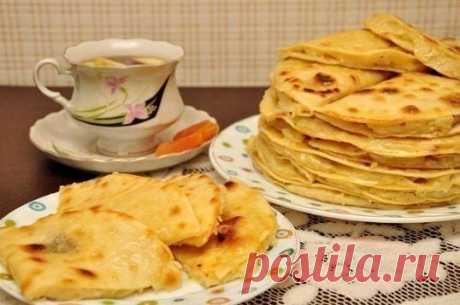 Кыстыбый – вкусные лепешки с картофелем!