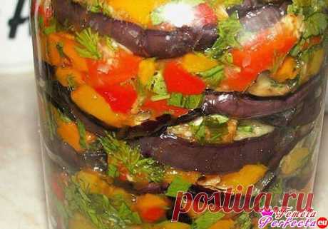 Вкуснейшие баклажаны на зиму &quot;10 на 10&quot; - RecipesHome.ru