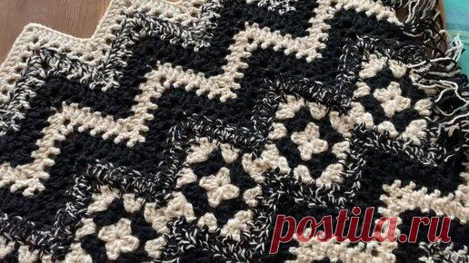 Odri Studio | Только выложила в ИНТЕРНЕТ-магазине, СРАЗУ КУПИЛИ! КОВРИК-дорожка в СКАНДИНАВСКОМ стиле КРЮЧКОМ.