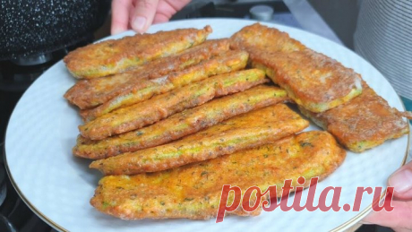 Кабачки вкуснее мяса, никто не верит что я готовлю их так просто! Быстро и просто из кабачков рецепт
