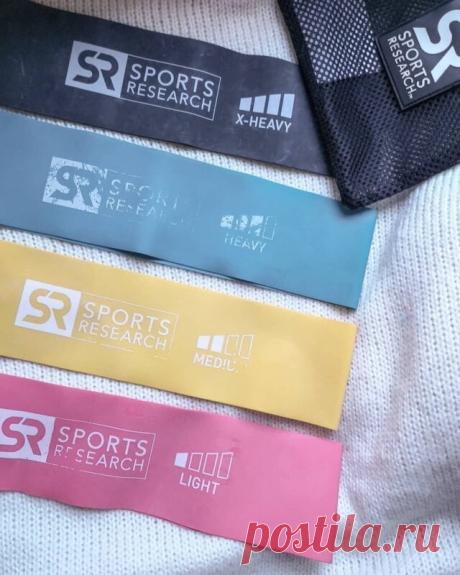 Спорт дома с эластичными лентами Sports Research Mini Loop Bands