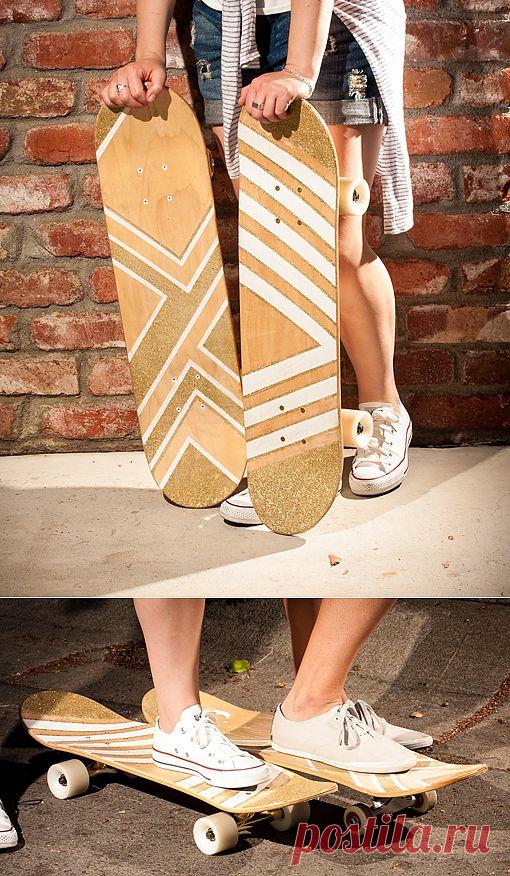 Скейтборд для девушки (DIY) / Авто Мото Вело / Модный сайт о стильной переделке одежды и интерьера
