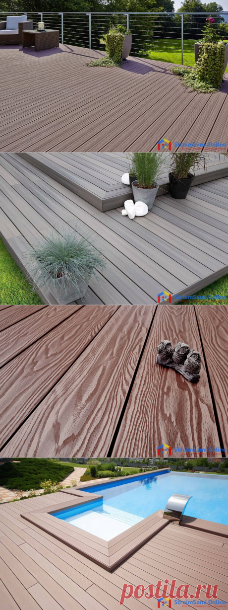 Обустройство террасы: преимущества террасной доски из ДПК