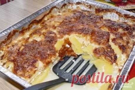 Готовим вкусно - Картофель запеченный со сливками