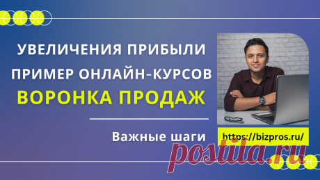Как использовать воронку продаж для увеличения прибыли: пример онлайн-курсов - BizPros