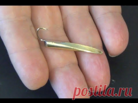 УНИКАЛЬНА БЛЕСНА НА ОКУНЯ первый и последний лед.                       A UNIQUE LURE FOR PERCH