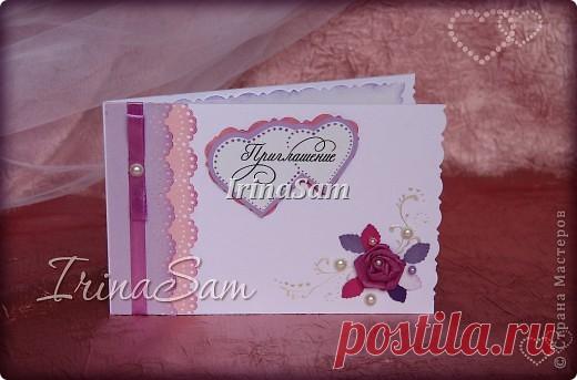 Приглашение на свадьбу или МК в картинках - Свадьба