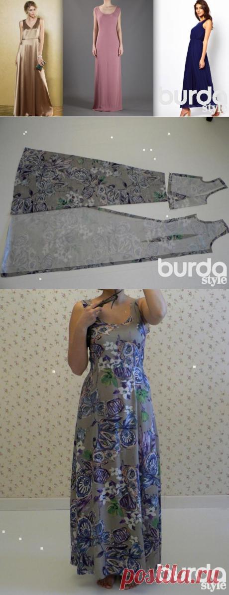 Как сшить простое платье / Мастер-классы / Burdastyle