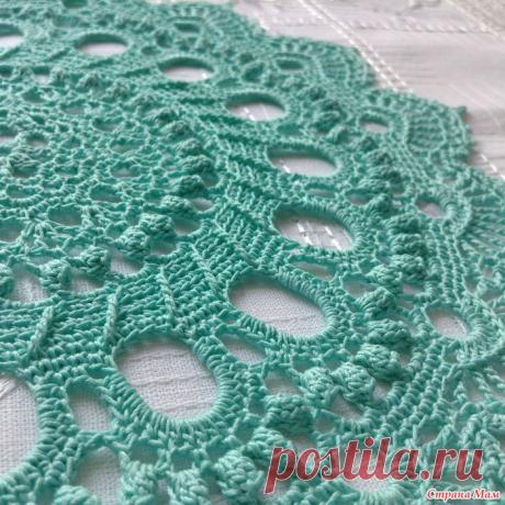 . Салфетка &quot;Splendid &quot; от Patricia Kristoffersen. К он-лайну готова) - Все в ажуре... (вязание крючком) - Страна Мам