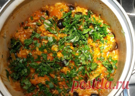 (39) Рис с помидорами и маслинами - пошаговый рецепт с фото. Автор рецепта Елена Гичева 🌳 . - Cookpad