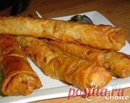 Горячая закуска из лаваша