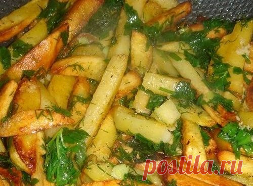 ЖАРИМ КАРТОШКУ ПРАВИЛЬНО. С РУМЯНОЙ КОРОЧКОЙ