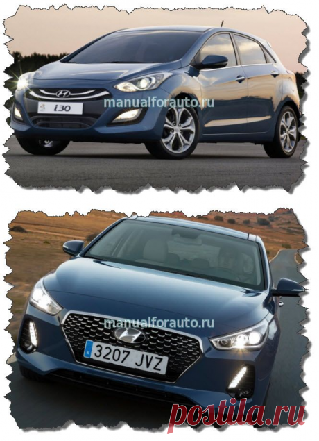 Лампы Hyundai i30 - кузов GD, PD | Manualforauto.ru