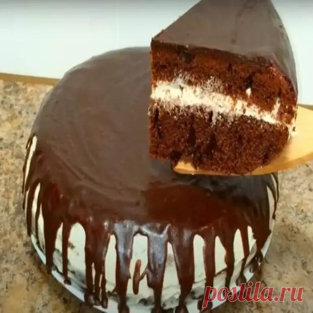 Райский торт с творожной начинкой на сковороде. Простой и вкусный рецепт - В кастрюльке - Медиаплатформа МирТесен