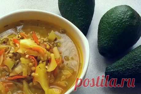Овощной суп с зеленой гречкой рецепт – китайская кухня: супы. «Еда»