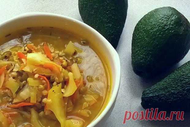 Овощной суп с зеленой гречкой рецепт – китайская кухня: супы. «Еда»