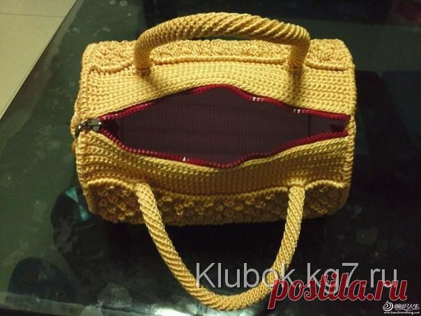 Сумочка, вязанная крючком | Клубок