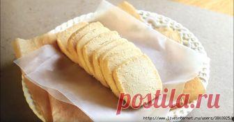 Нежное песочное печенье из 3-х ингредиентов за полчаса — это настоящая бомба вкуса!