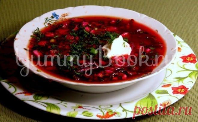 Свекольник или холодный борщ