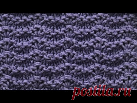Простой волнистый узор – мастер-класс
