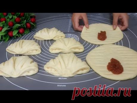 Новинка! Авторская Идея! Необычно Красивые Булочки! Сдобные Булочки К Чаю! Готовим с Mazzali Oshxona