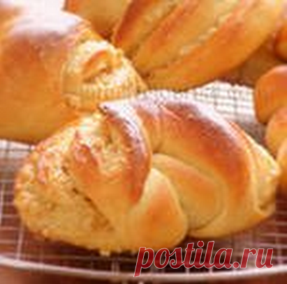 БУЛОЧКИ НА ТОПЛЁНОМ МАСЛЕ И МОЛОКЕ