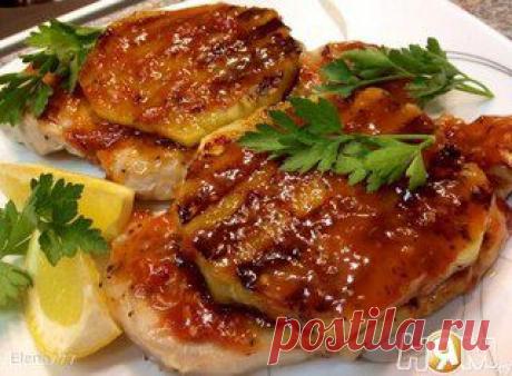 Свиной стейк-гриль с ананасомНовости