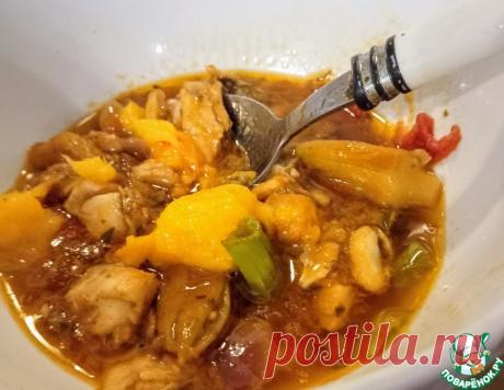 Рыбное карри с манго по-карибски – кулинарный рецепт