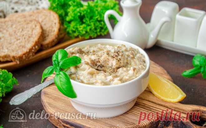 Соус из запеченных баклажанов пошаговый рецепт с фото