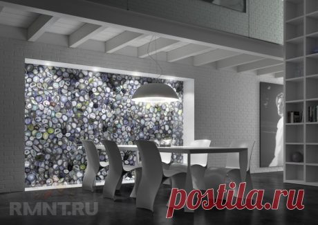 Идеи оригинальной отделки стен RMNT.RU