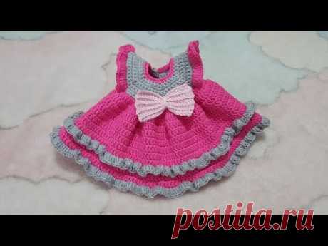 ZÜMRA BEBEK ELBİSE #dress #handmade #doll