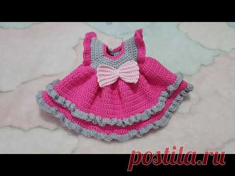 ZÜMRA BEBEK ELBİSE #dress #handmade #doll