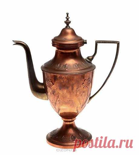 Кофейник. Медь, латунь. Западная Европа, вторая половина ХХ века