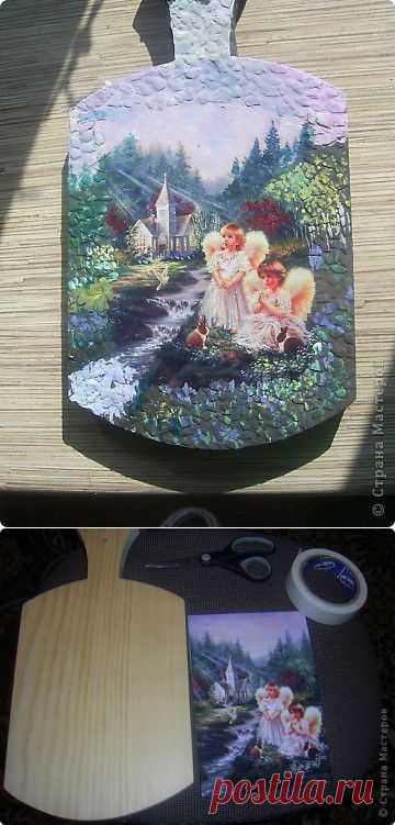 Декупажу разделочные досочки | Страна Мастеров