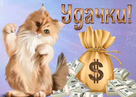 Картинка гиф удачи