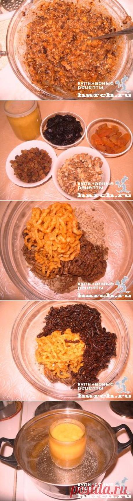 Масса из сухофруктов, орехов и меда для укрепления сердца