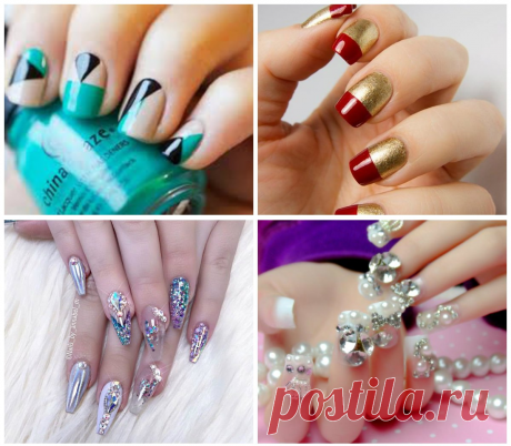 New nail art 2018: fashionable novelties and ideas of nail art 2018