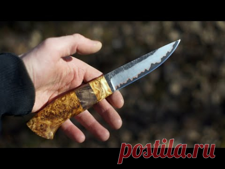 Нержламинат через МЕДЬ. Славянский нож.