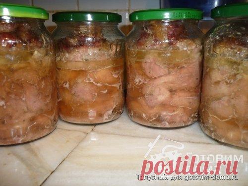 Тушенка свиная домашняя - пошаговый рецепт с фото на Готовим дома