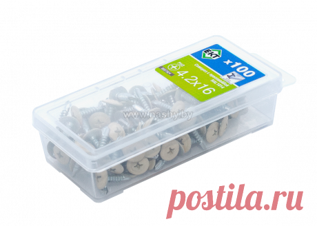 Саморез п/ш сверло окрашенный | Купить саморезы с прессшайбой/цилиндрической головкой оптом, цена