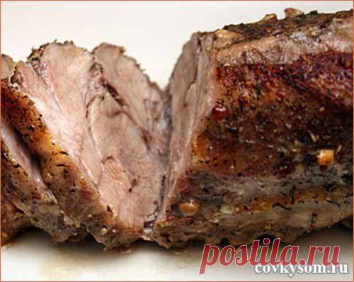 Мясо, запеченное в рассоле | Со вкусом