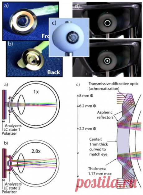 Первые в мире телескопические контактные линзы снабдят своих владельцев супер-зрением » DailyTechInfo - Новости науки и технологий, новинки техники.