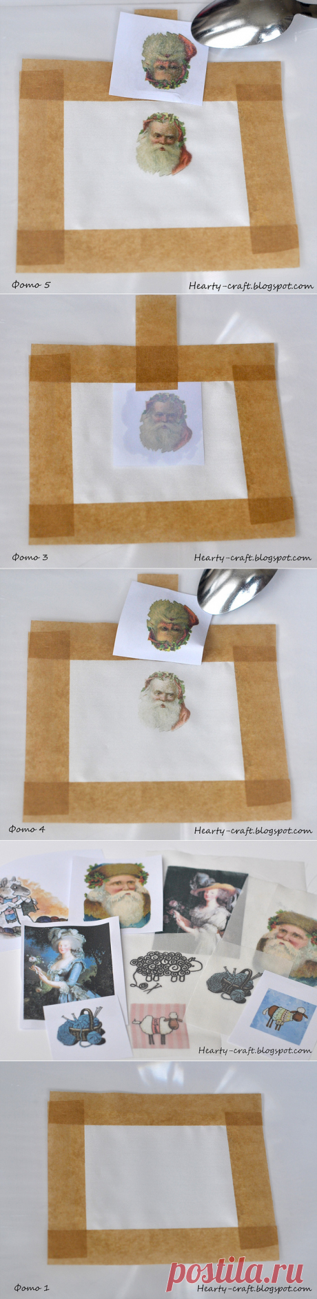 Как перевести изображение на ткань с помощью растворителя